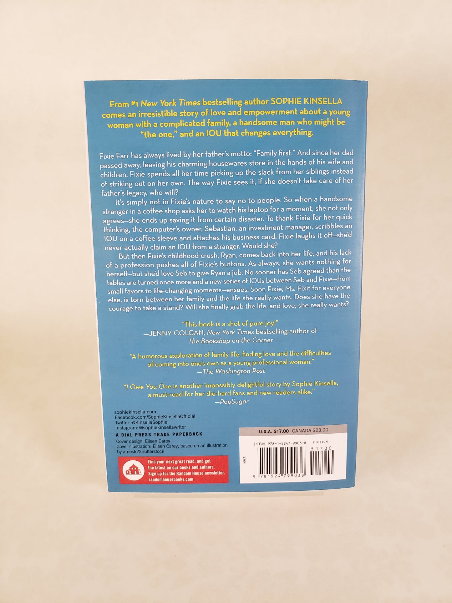 I Owe You One - Paperback