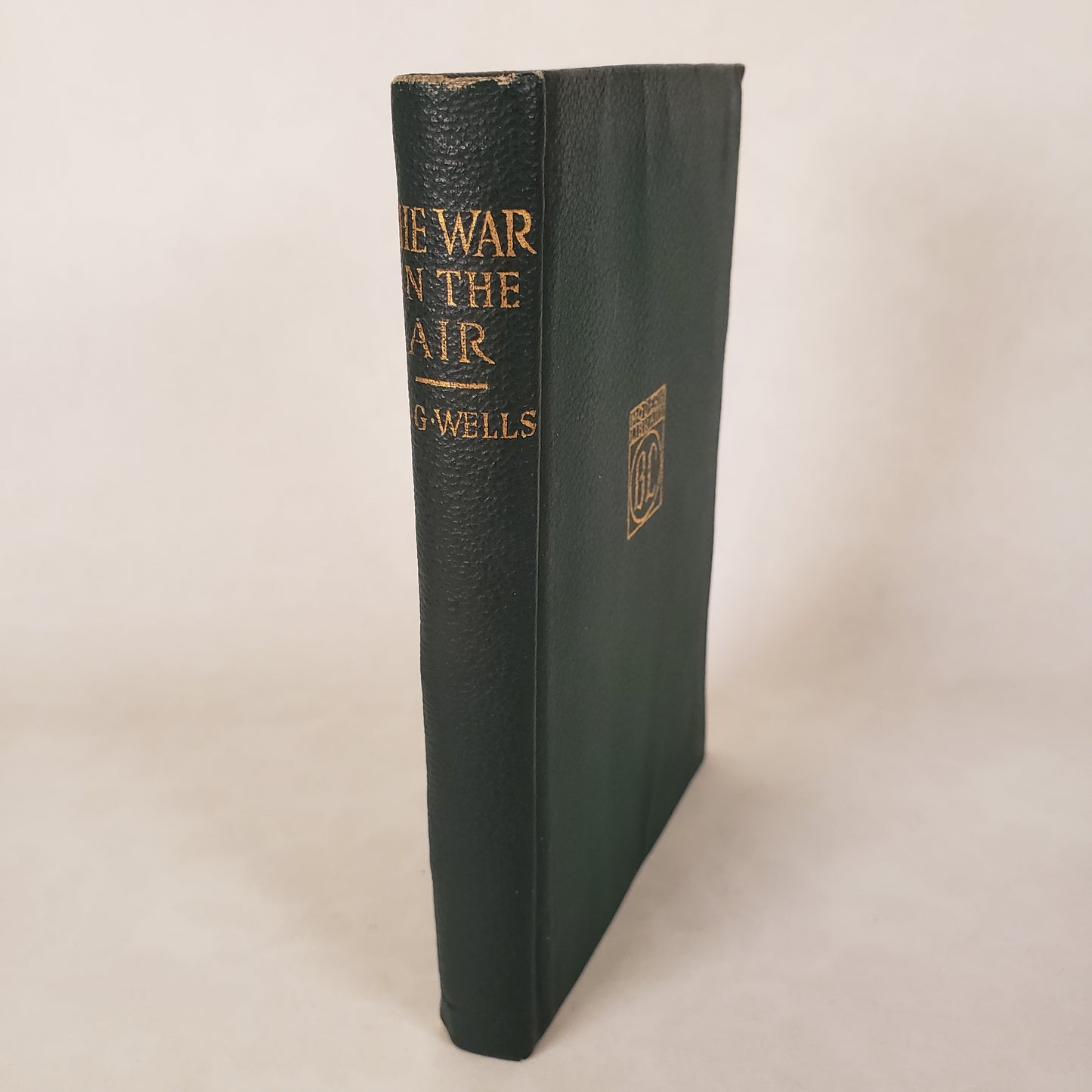 The War In the Air - 1918 Modern Library Boni & Liveright Flexibound Leatherette