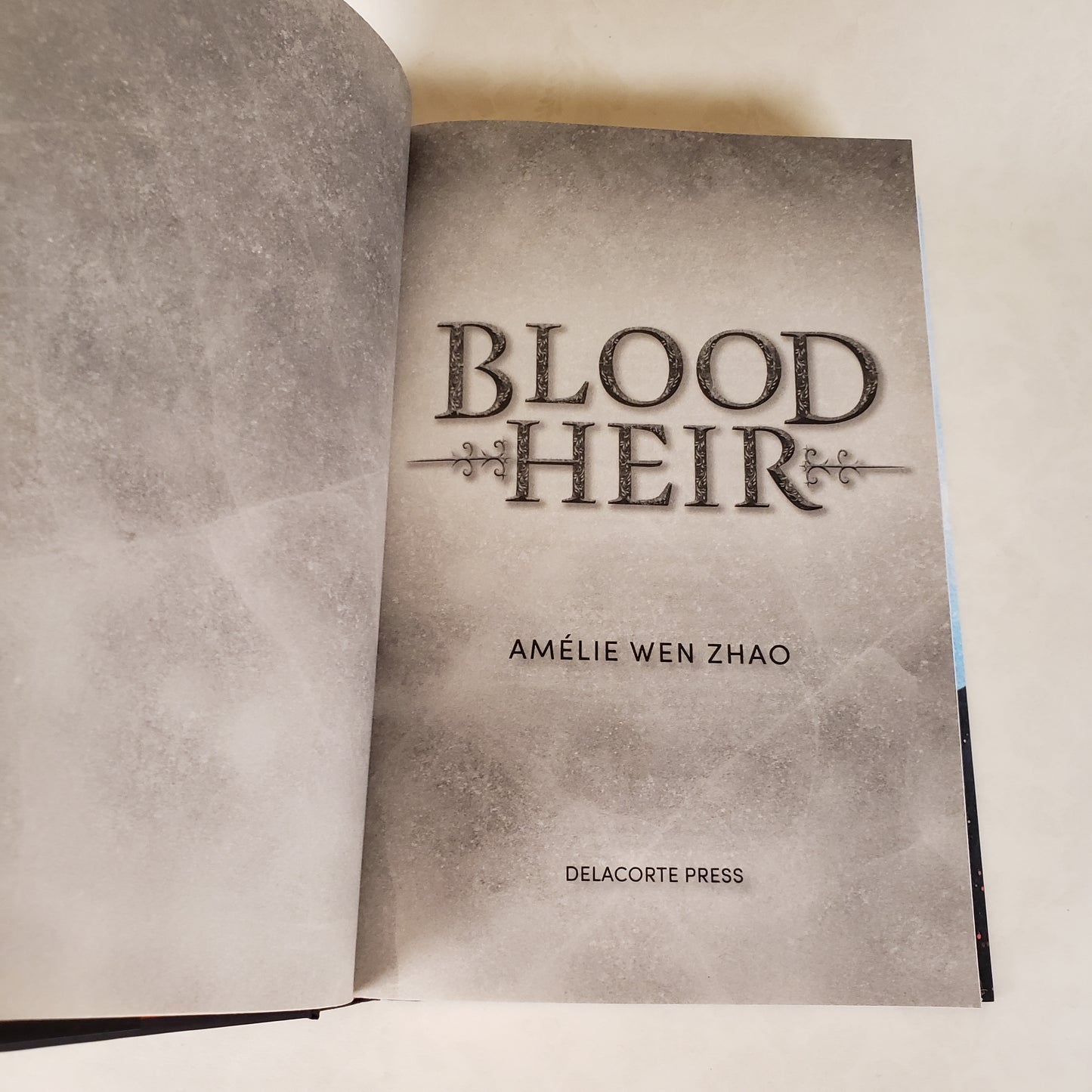 Blood Heir - SIGNED First Edition Hardcover