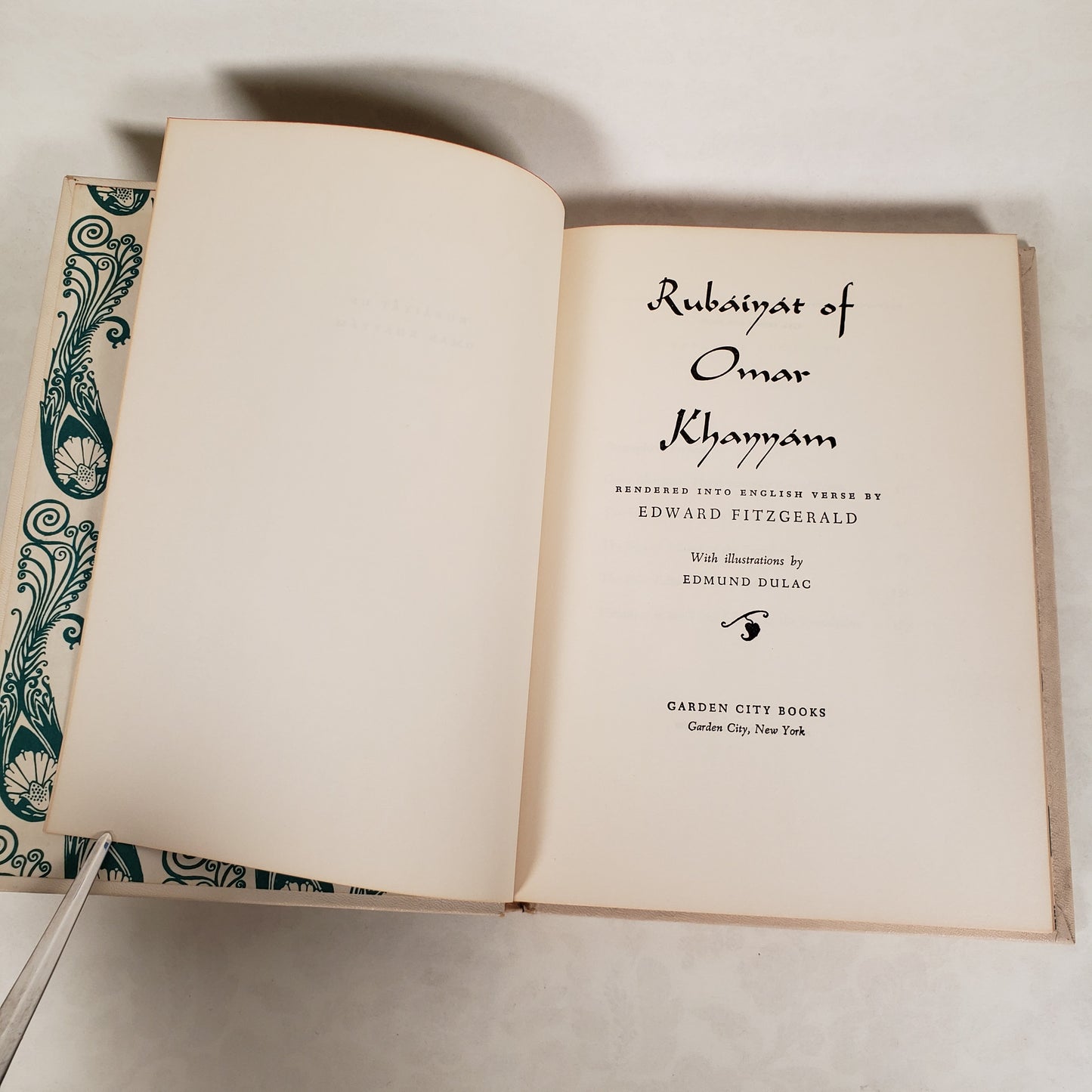 The Rubaiyat of Omar Khayyam - Illustrated 1952 Hardcover
