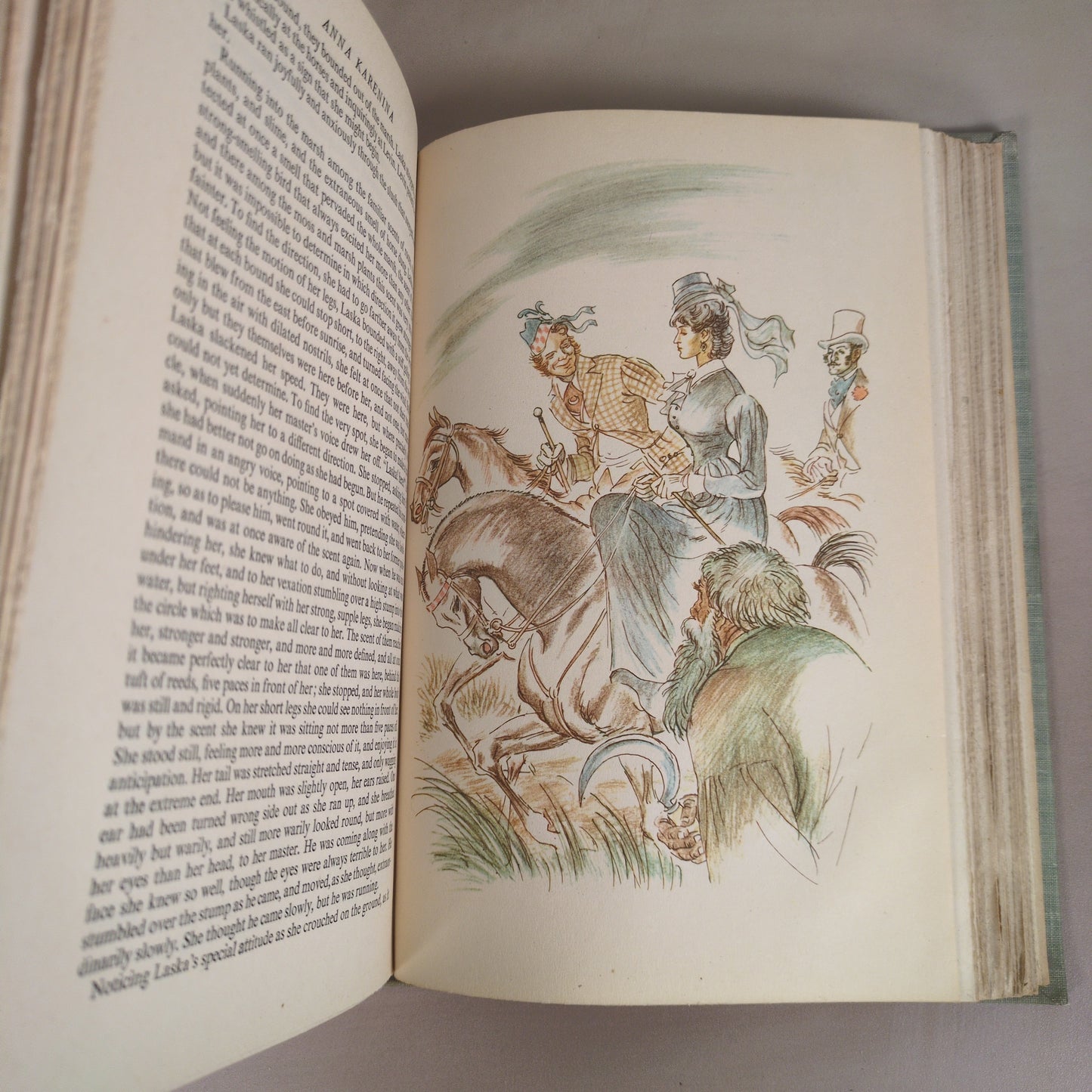 Anna Karenina - Illustrated 1946 Literary Guild Hardcover