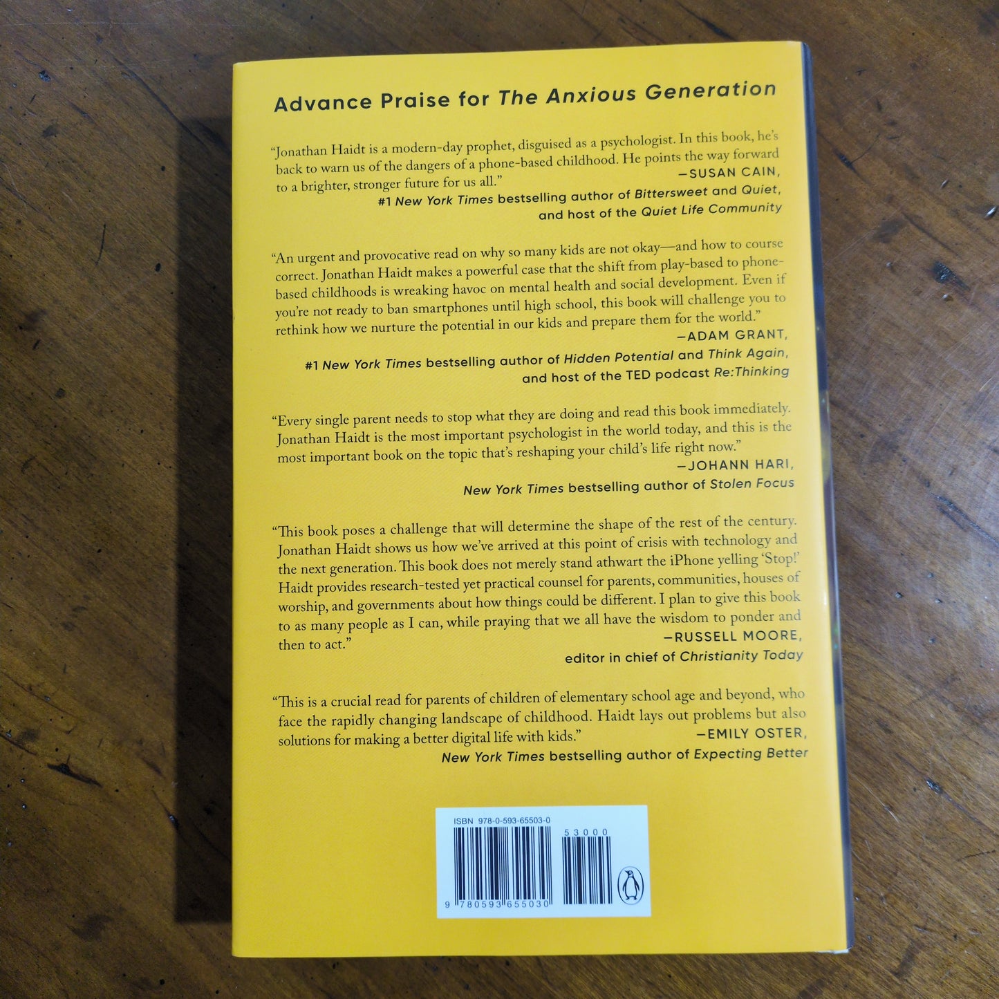 The Anxious Generation - Hardcover