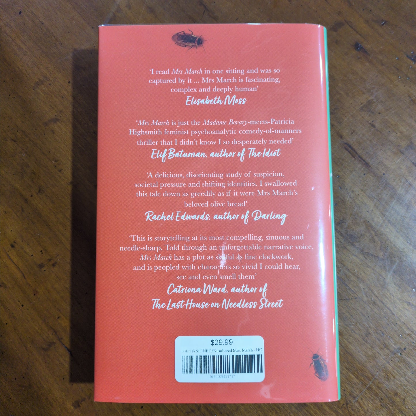 SIGNED Mrs. March - Goldsboro Limited Edition HC