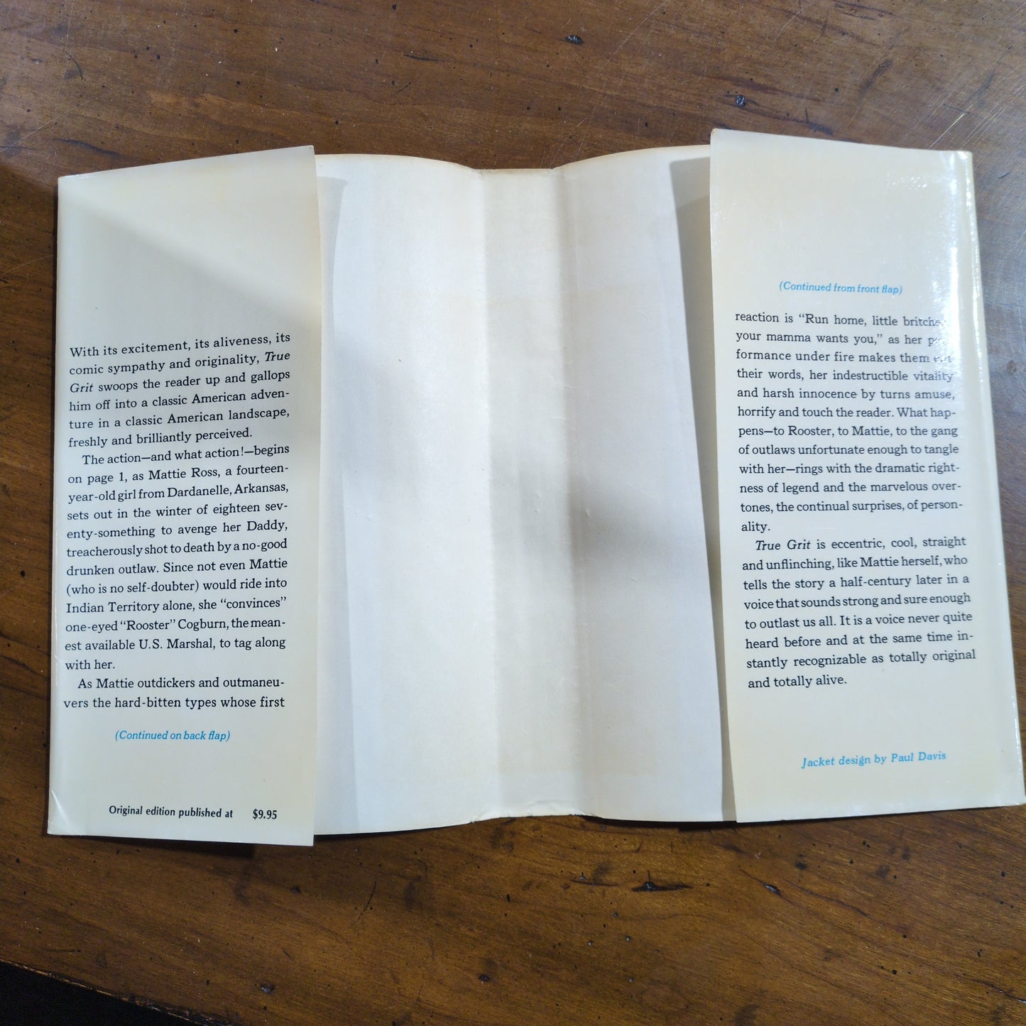 True Grit - 1968 Reprint HC