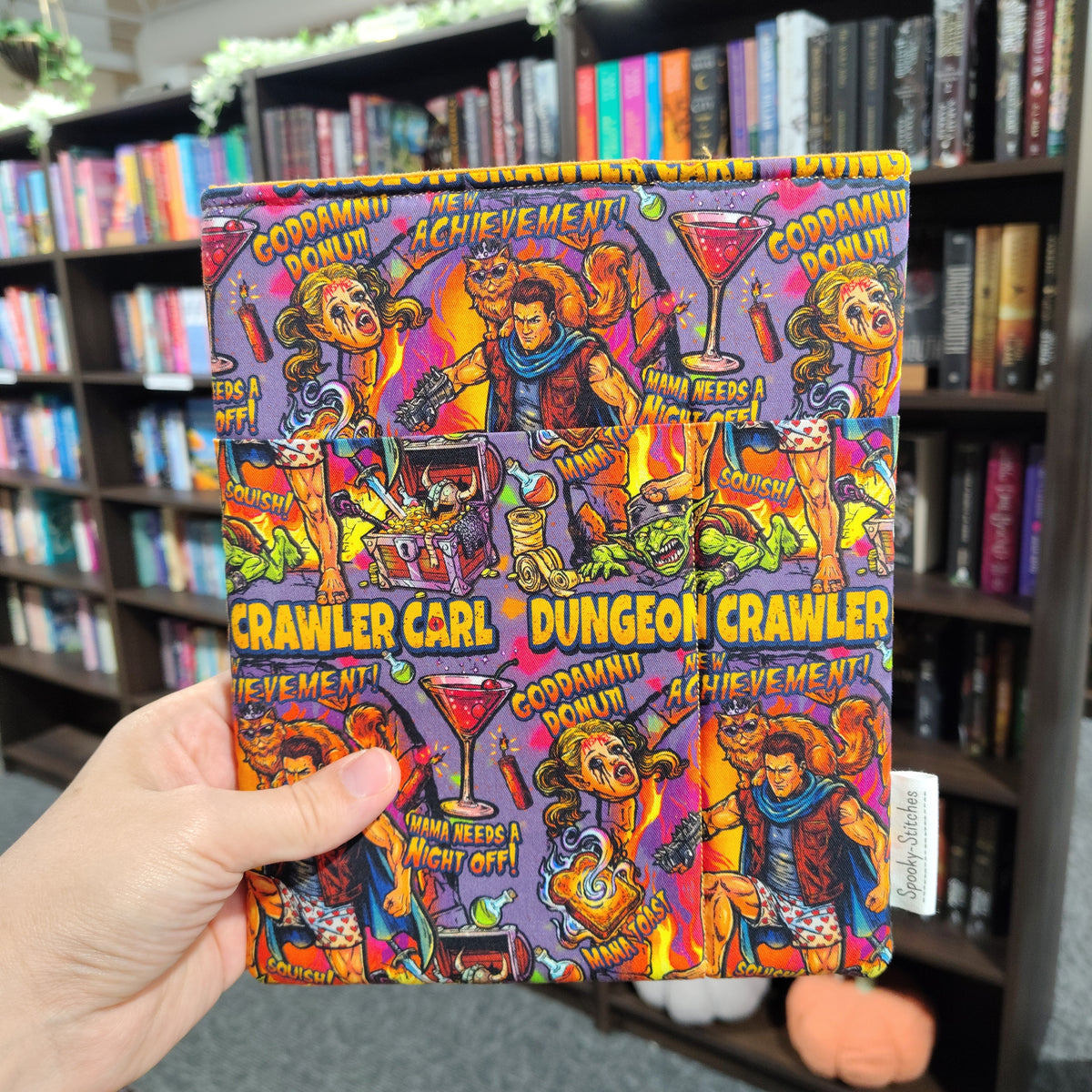 Carl's In The Basement Again Book Sleeve