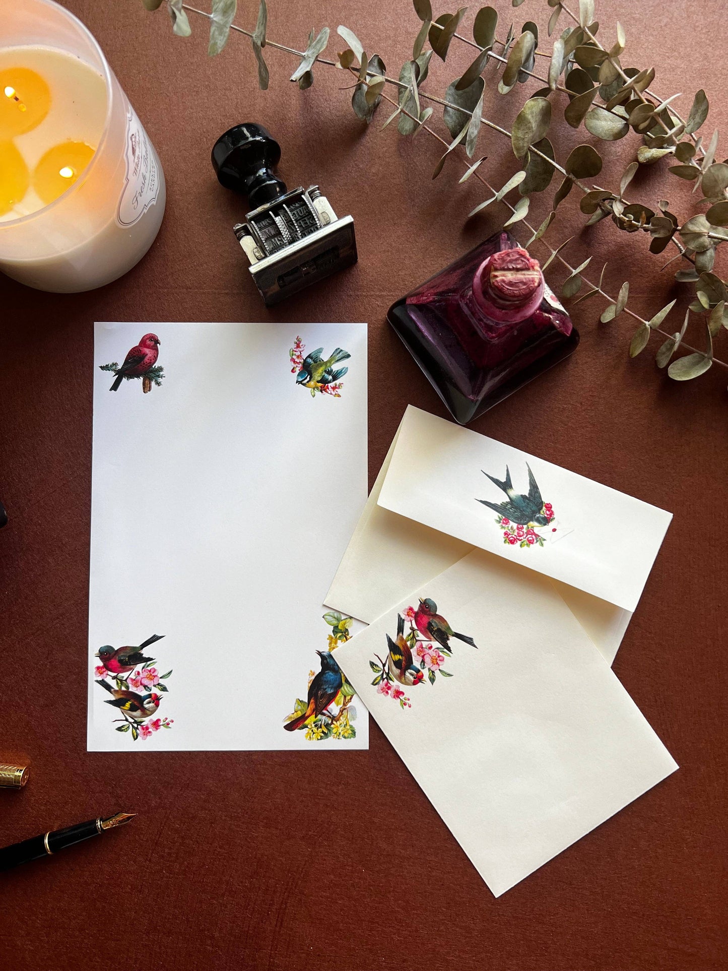 Birds Letter Writing Set