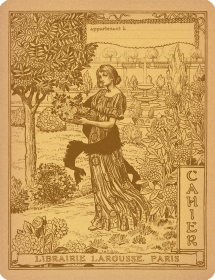 Larousse Books - Vintage-Style French Notebook