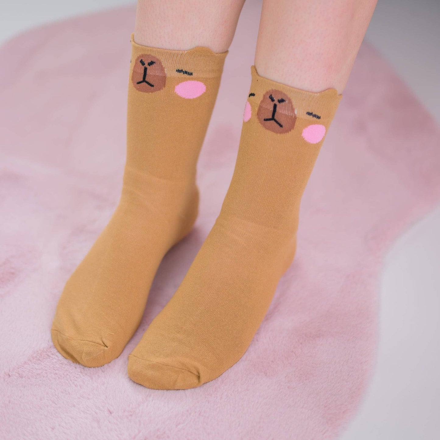 Capybara Socks