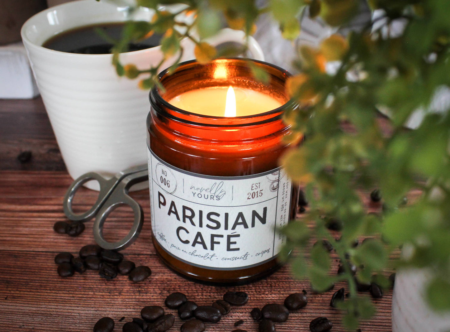 Parisian Cafe Candle