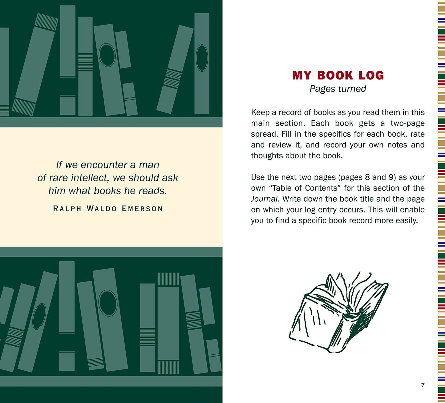 The Book Lover's Journal (Reading Journal)