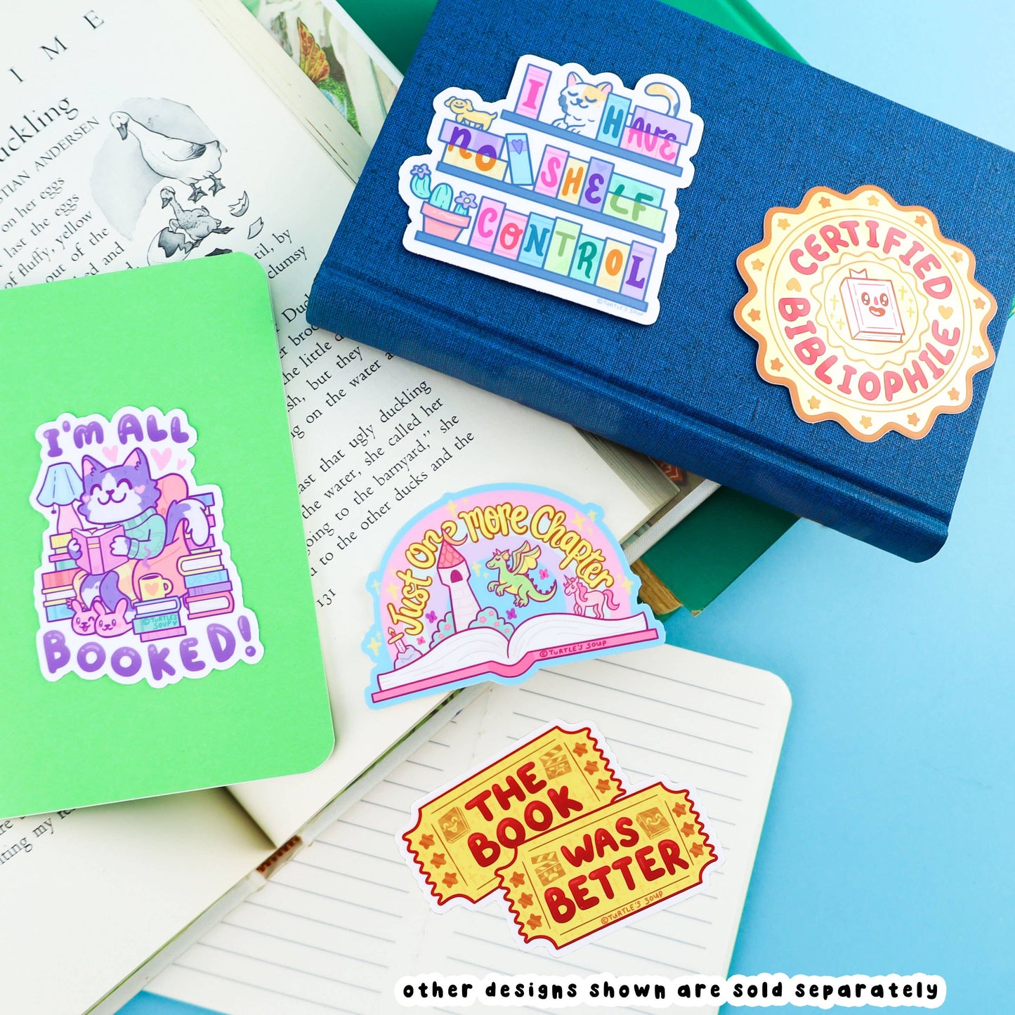"The Book Was Better" Ticket Stub Reading Vinyl Sticker