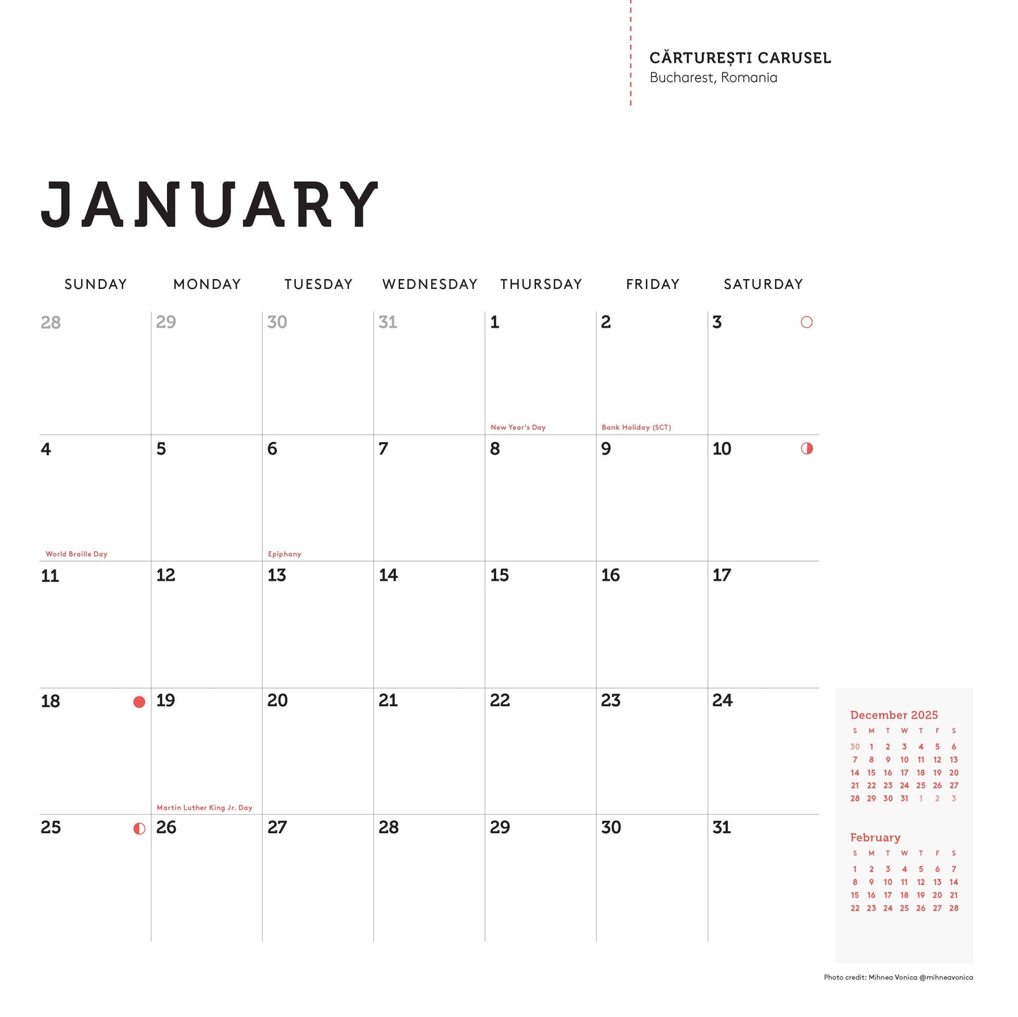 This Is My Bookstore 2026 Wall Calendar