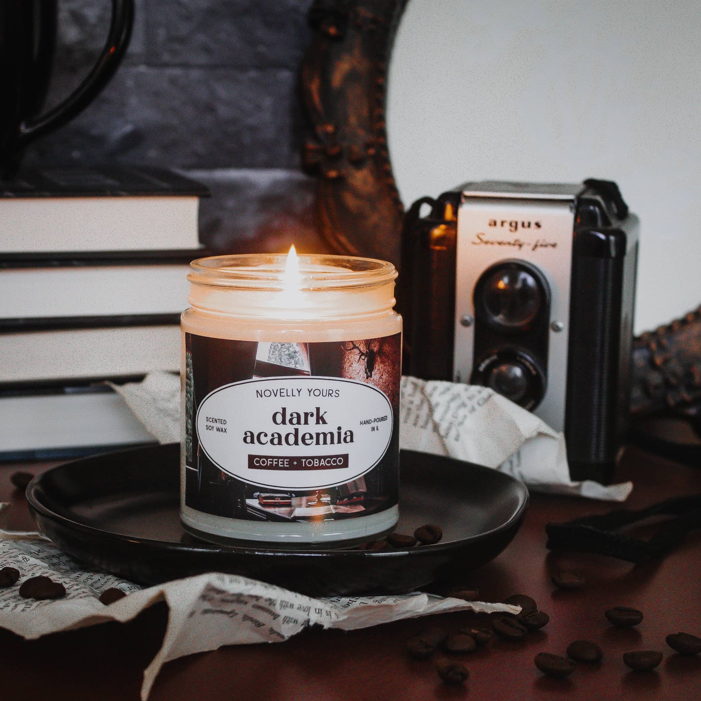 Dark Academia Candle