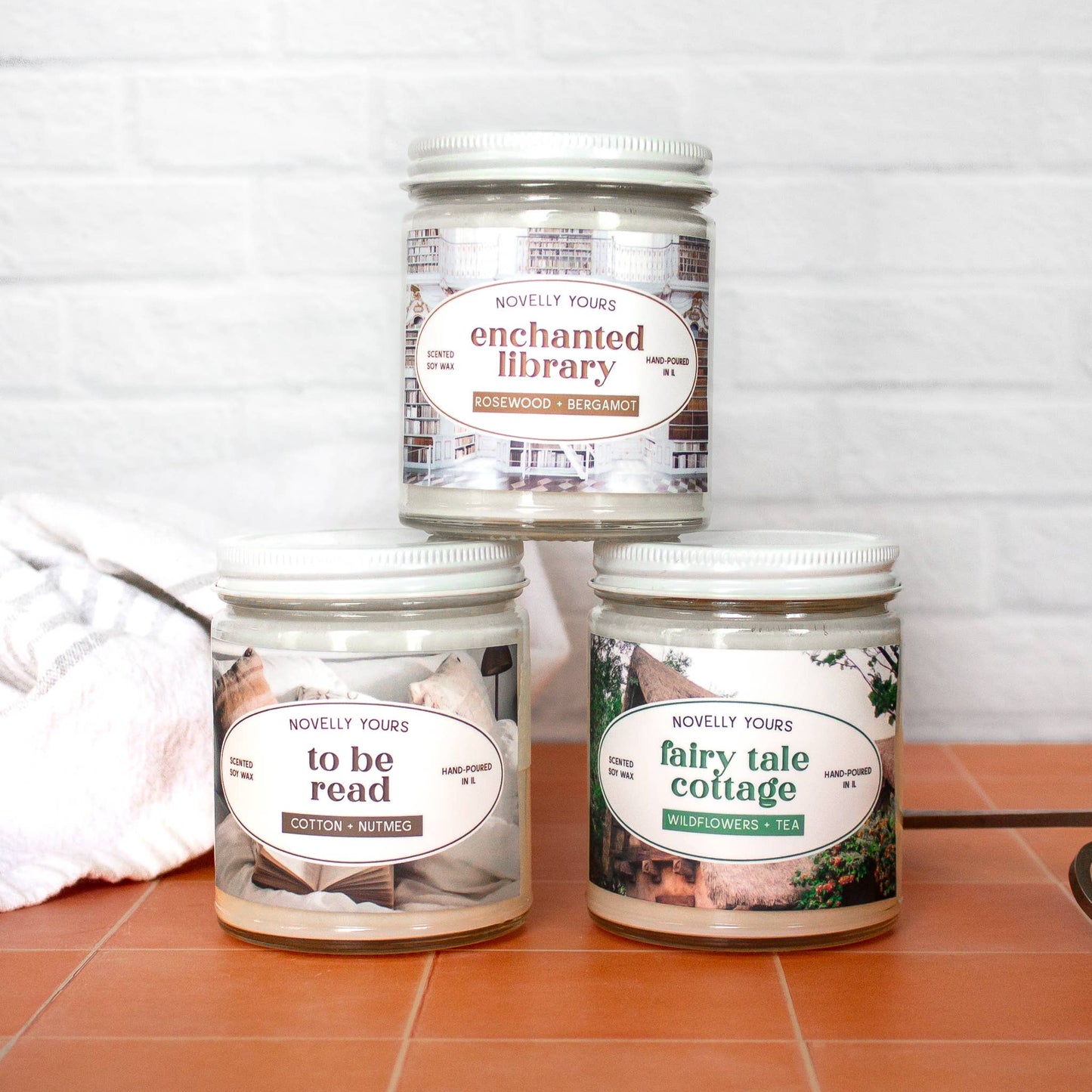 Fairy Tale Cottage Candle