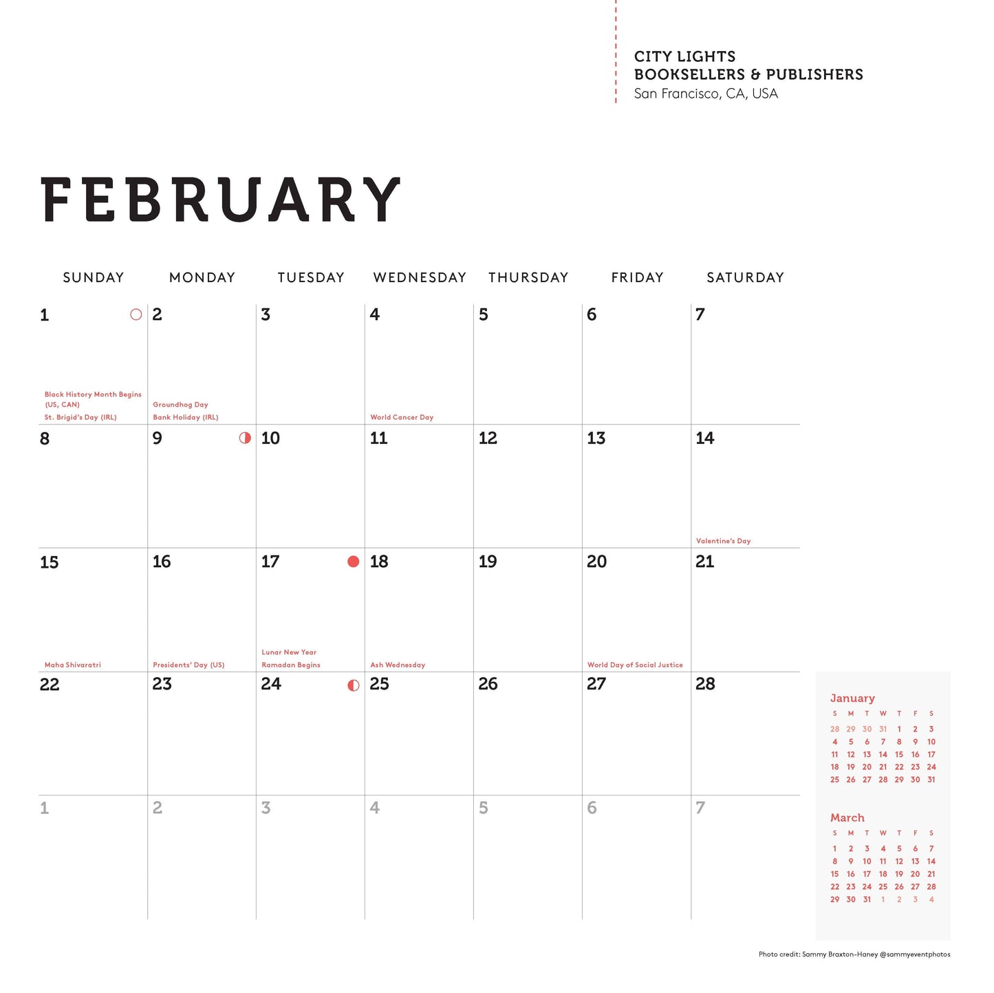 This Is My Bookstore 2026 Wall Calendar
