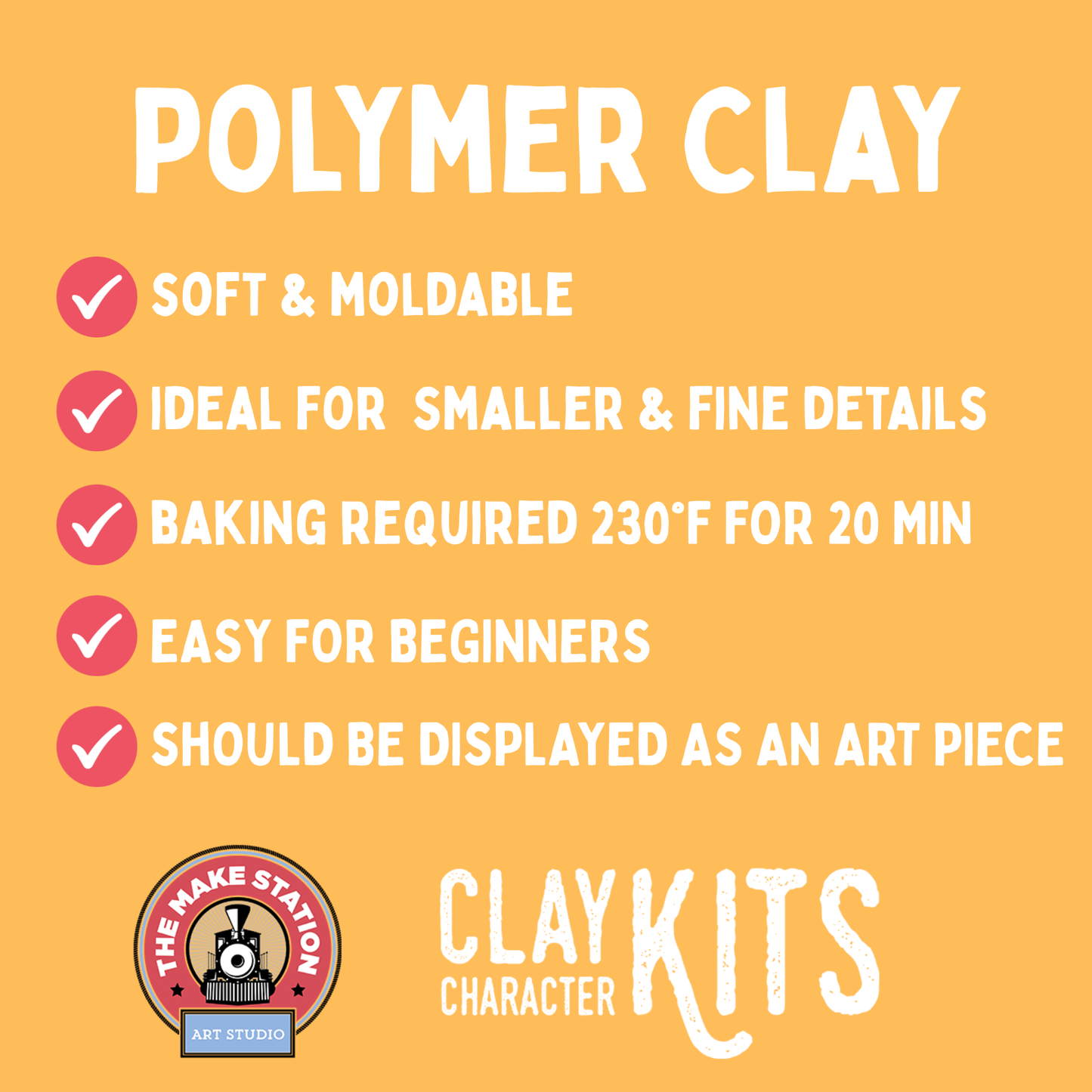 Red Panda Polymer Clay Kit