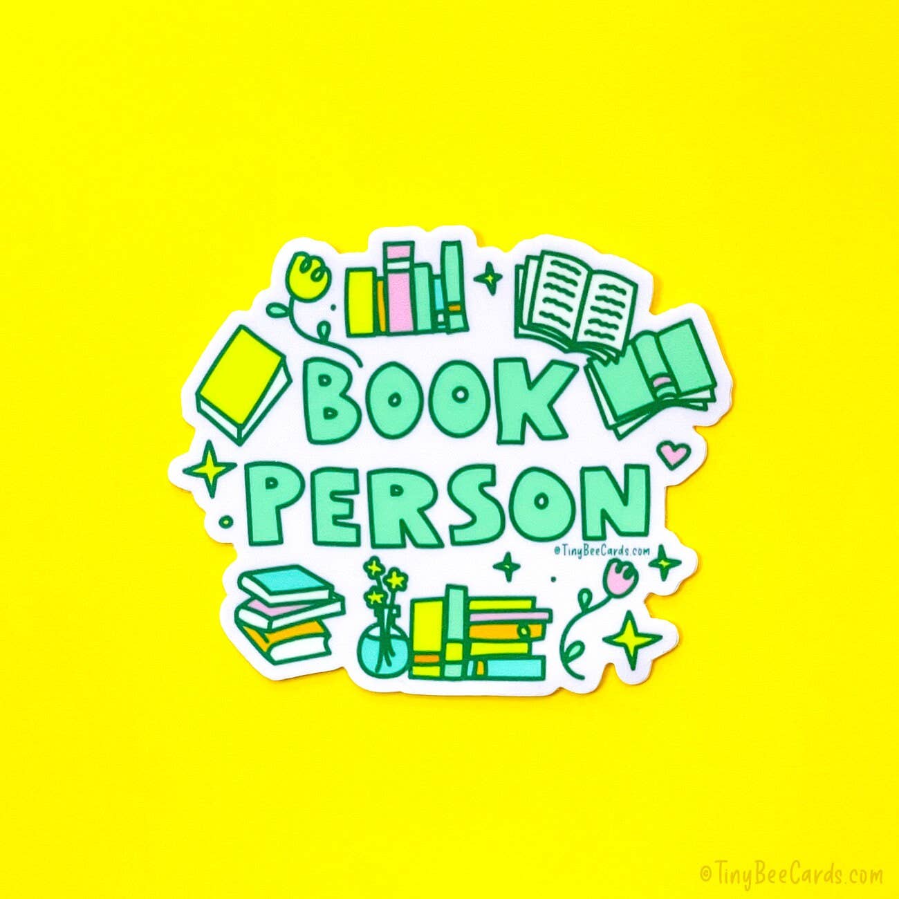 "Book Person" Vinyl Sticker