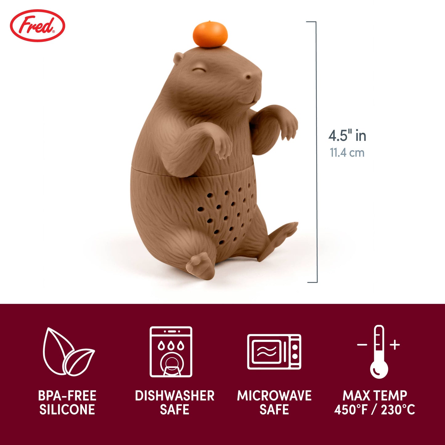"Capybarahhh" Capybara Tea Infuser