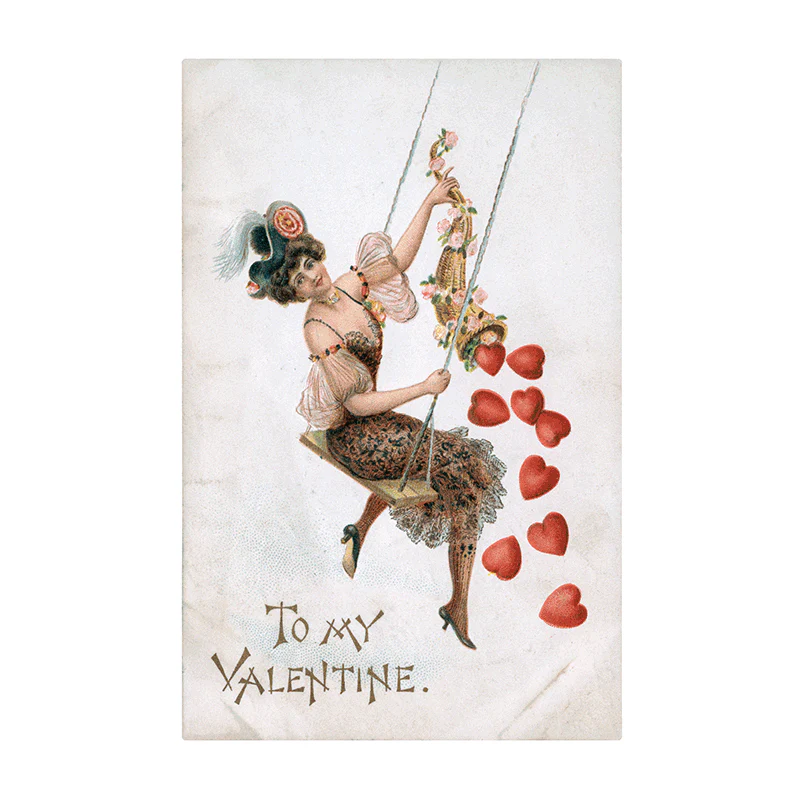 Victorian Valentine Postcard Book