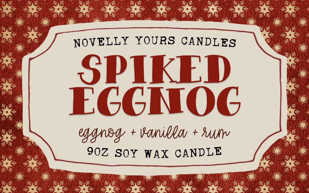Spiked Eggnog Candle