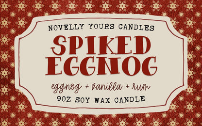 Spiked Eggnog Candle