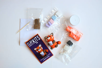 Red Panda Polymer Clay Kit