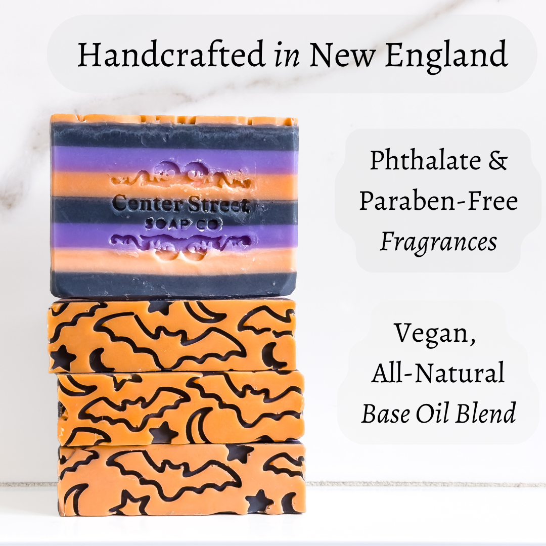 "Trick or Treat" Halloween Handmade Bar Soap