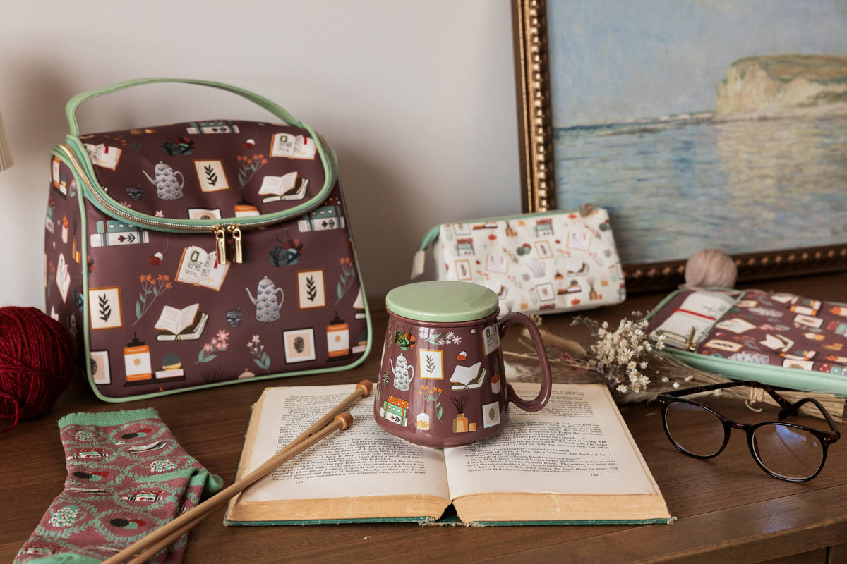 Book Nook Tea Infuser Mug