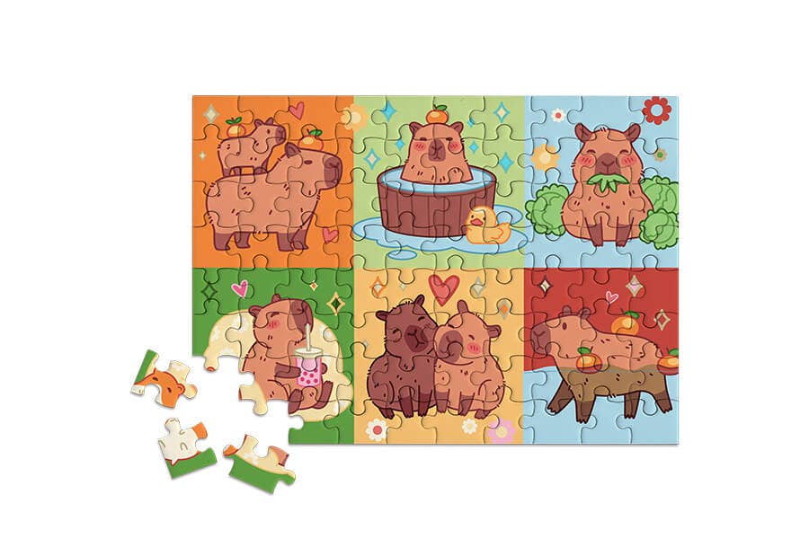 Capybara Micro Puzzle Pack