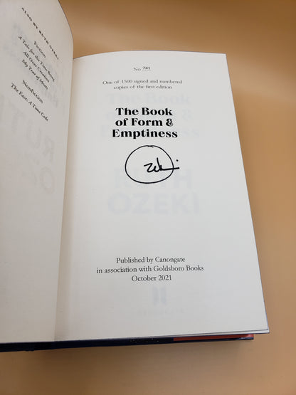 The Book of Form and Emptiness - Goldsboro Signed & Numbered First Edition HC