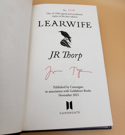 Learwife - Goldsboro Signed & Numbered First Edition HC