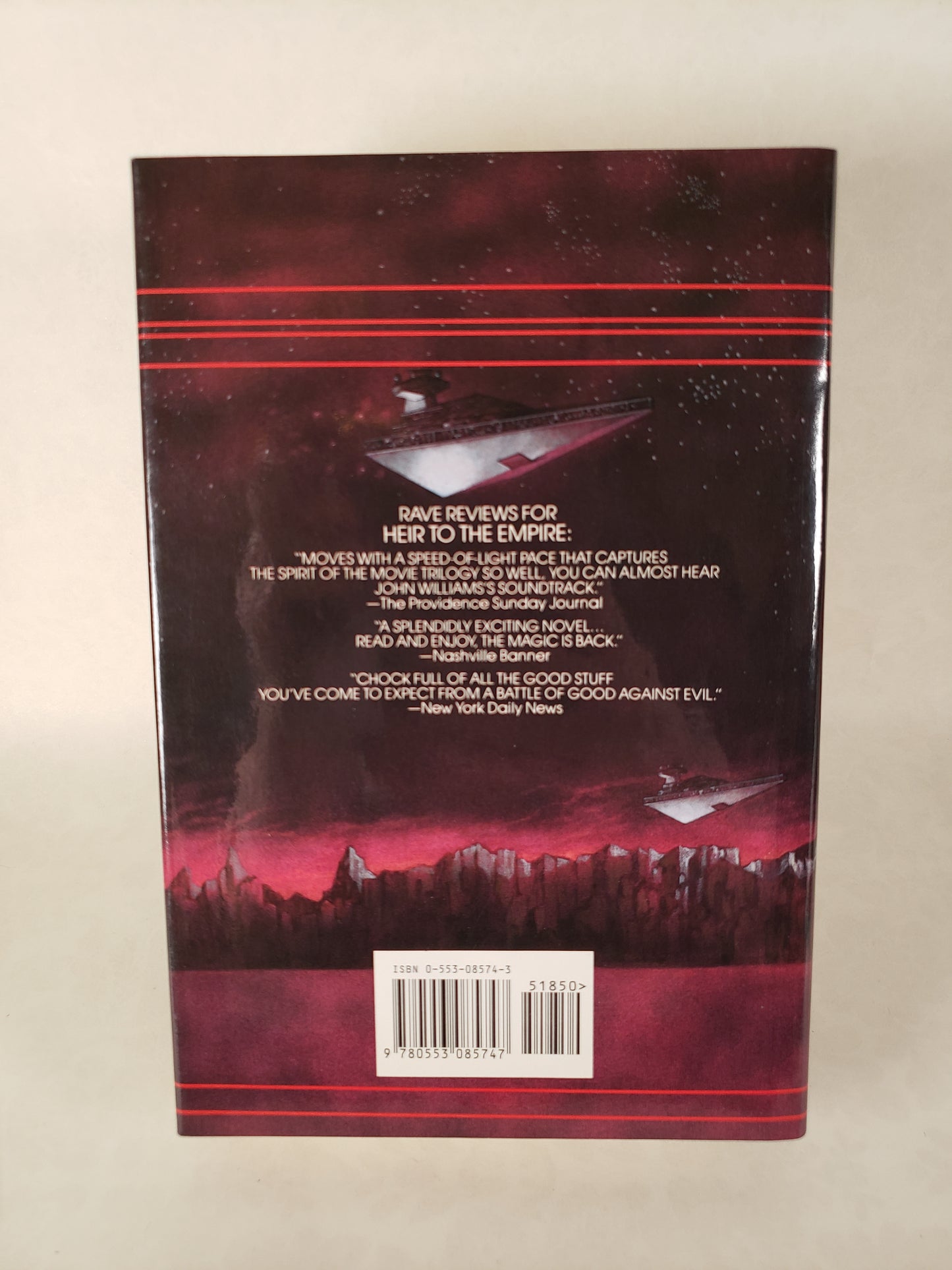 Star Wars: Dark Force Rising - Hardcover (Thrawn Trilogy #2)