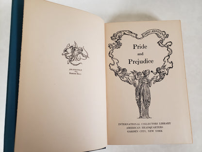 Pride and Prejudice, International Collectors Library Edition (Illustrated, 1945) - Hardcover