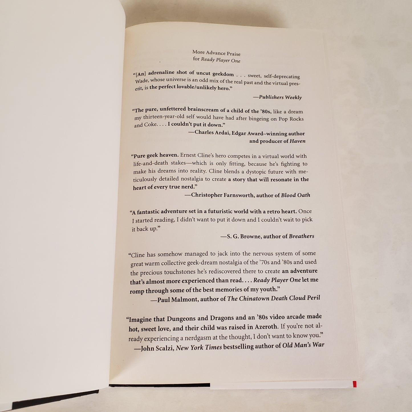 Ready Player One - First Edition Hardcover