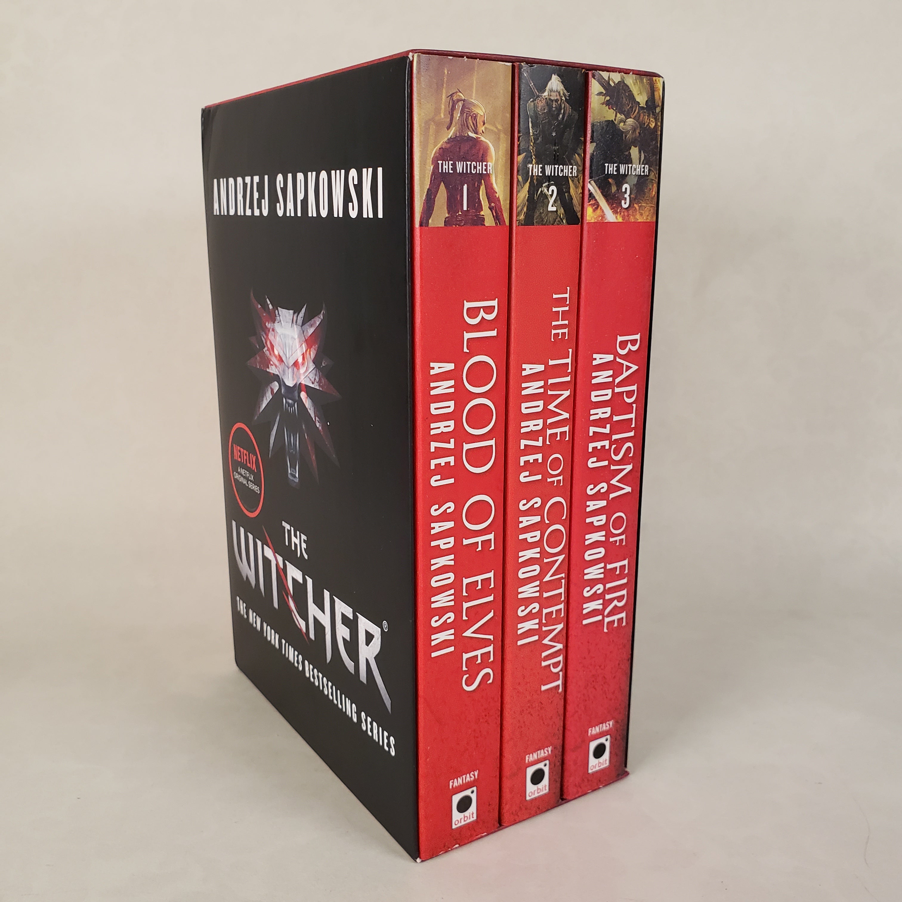 Witcher Books Box Set The Witcher Boxed Set, Books 1-3 - Paperback – The Noble Capybara