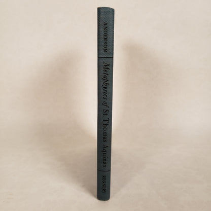 An Introduction to the Metaphysics of St. Thomas Aquinas - 1953 Hardcover