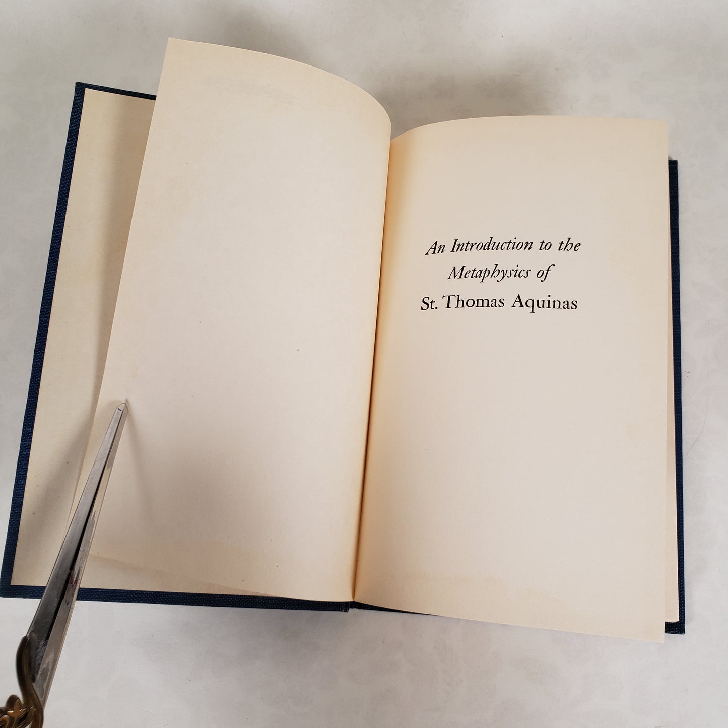 An Introduction to the Metaphysics of St. Thomas Aquinas - 1953 Hardcover