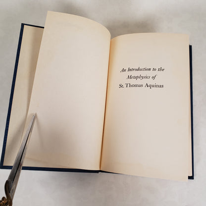 An Introduction to the Metaphysics of St. Thomas Aquinas - 1953 Hardcover