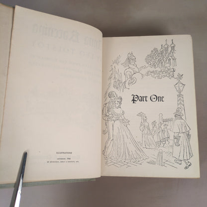 Anna Karenina - Illustrated 1946 Literary Guild Hardcover