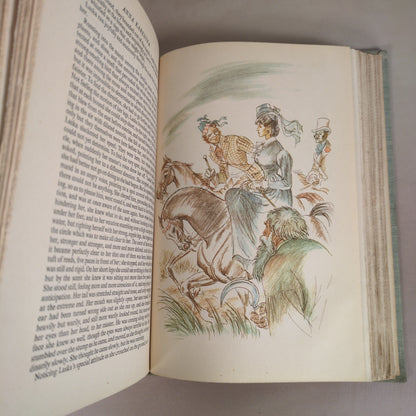 Anna Karenina - Illustrated 1946 Literary Guild Hardcover