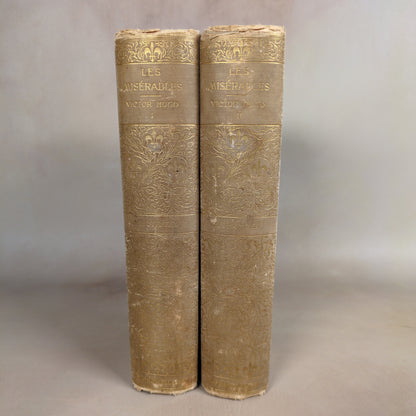 Les Misérables - 1887 Two-Volume Hardcover Set