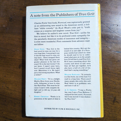 True Grit - 1968 Reprint HC