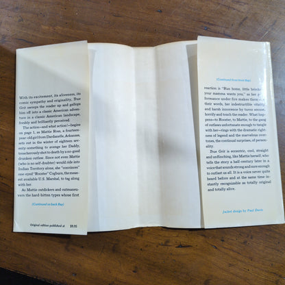 True Grit - 1968 Reprint HC