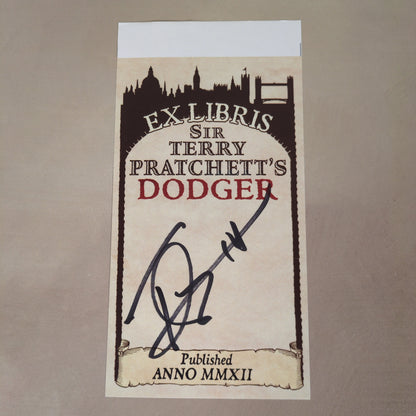 Dodger - First US Edition with SIGNED Bookplate