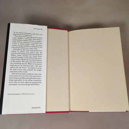The Giver - First Edition Hardcover