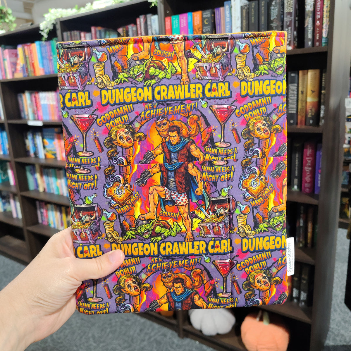 Carl's In The Basement Again Book Sleeve