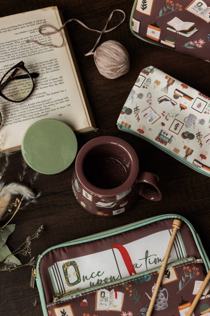 Book Nook Tea Infuser Mug