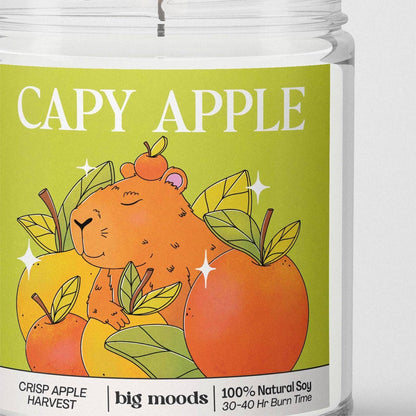"Capy Apple" 5oz Soy Candle