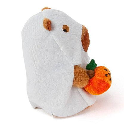 8" Halloween Ghost Capybara Glow-in-the-Dark Plush