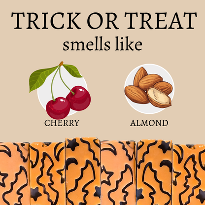 "Trick or Treat" Halloween Handmade Bar Soap
